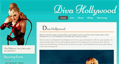 Desktop Screenshot of divahollywood.com