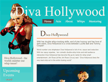 Tablet Screenshot of divahollywood.com